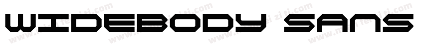 Widebody Sans Super字体转换